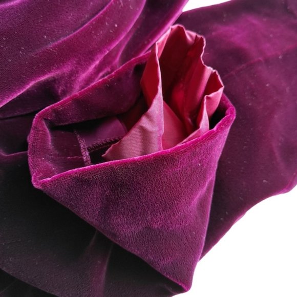 Liz Claiborne Vintage Purple Velvet Trousers - Picture 3 of 3